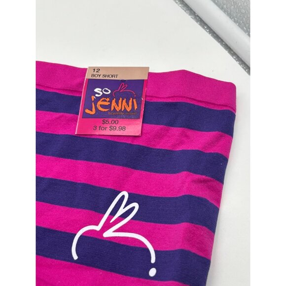 So Jenni Girls Boy Shorts Underwear,3 -pack, Sz. 12 - Picture 4 of 7